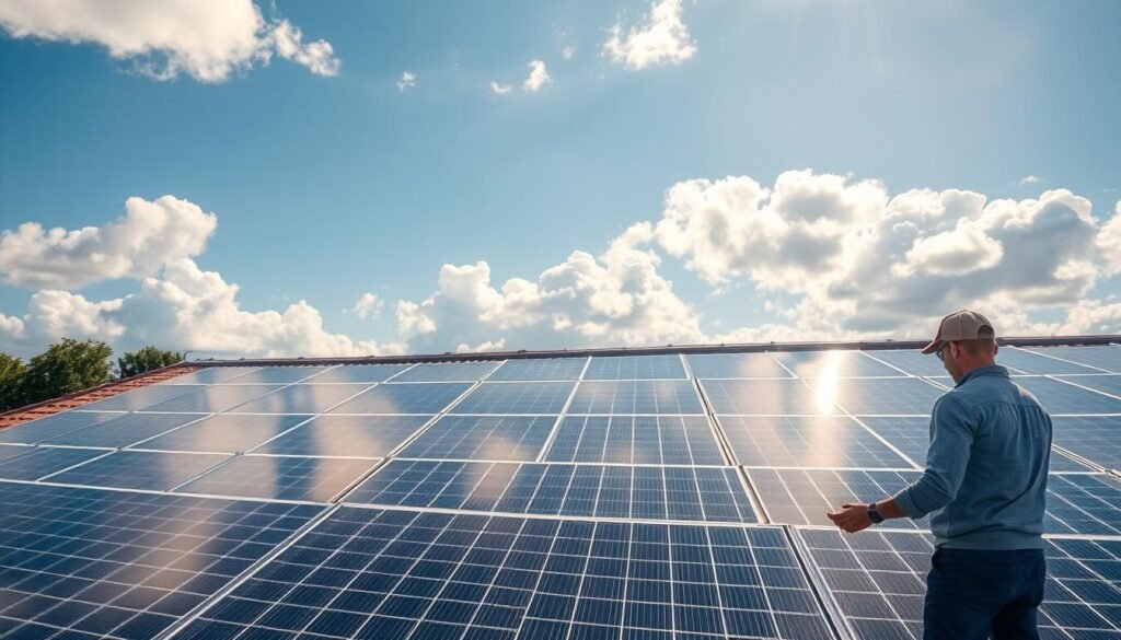 escolha placas solares