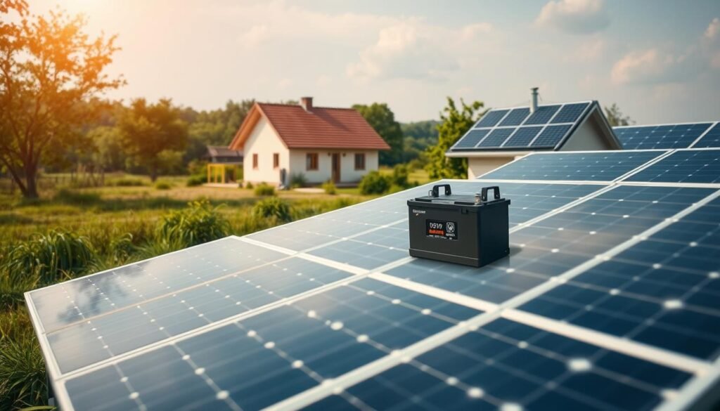funcionamento do sistema off-grid