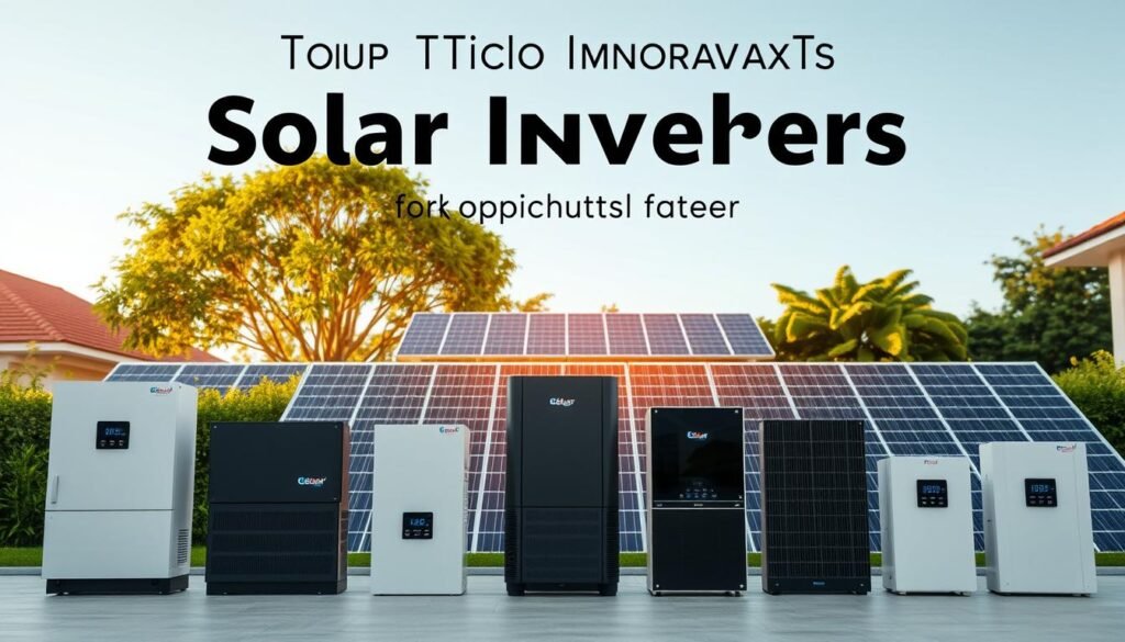 melhores marcas inversores solares