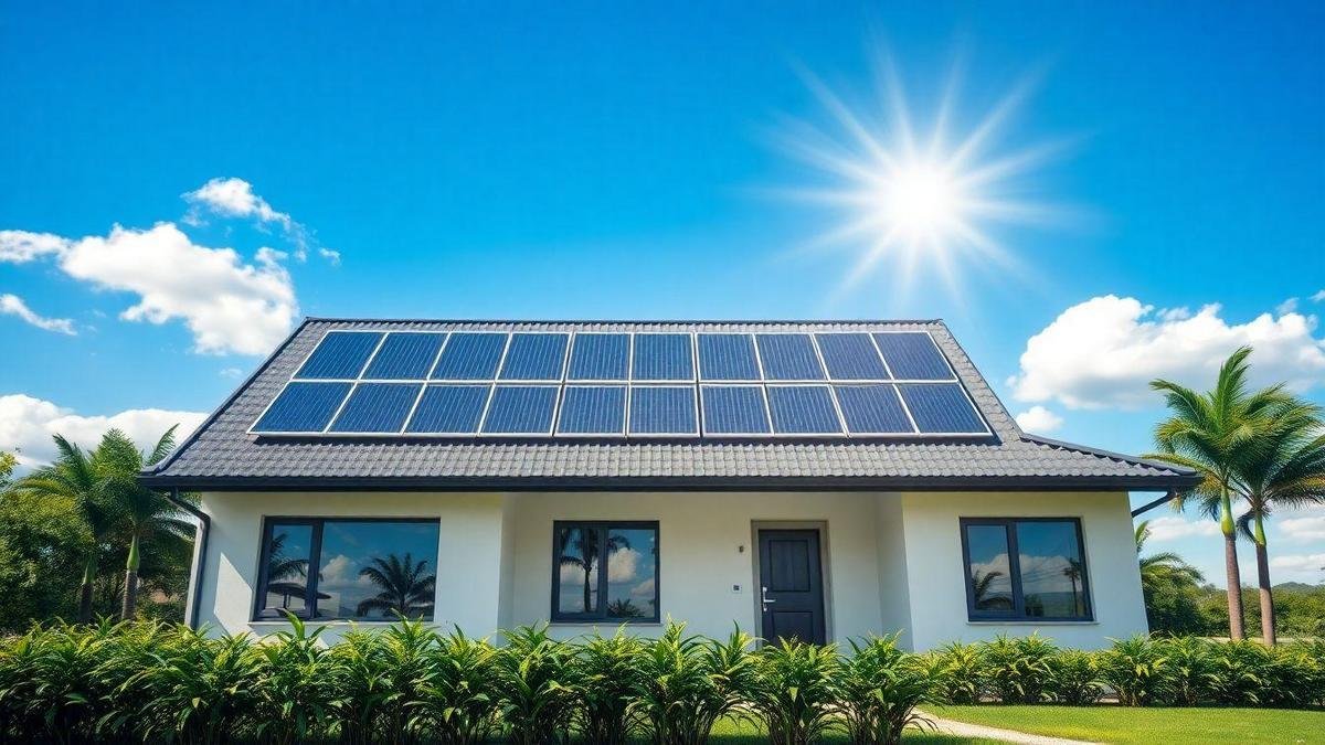 Benefícios da energia solar para sua residência