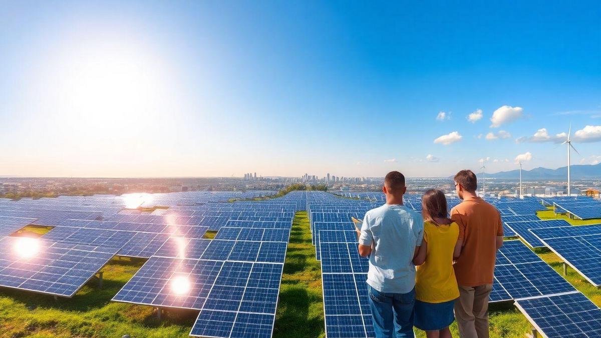 Benefícios da energia solar para comunidades sustentáveis