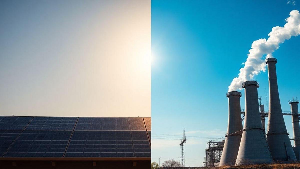 Comparação de Custos: Energia Solar vs. Energia Tradicional