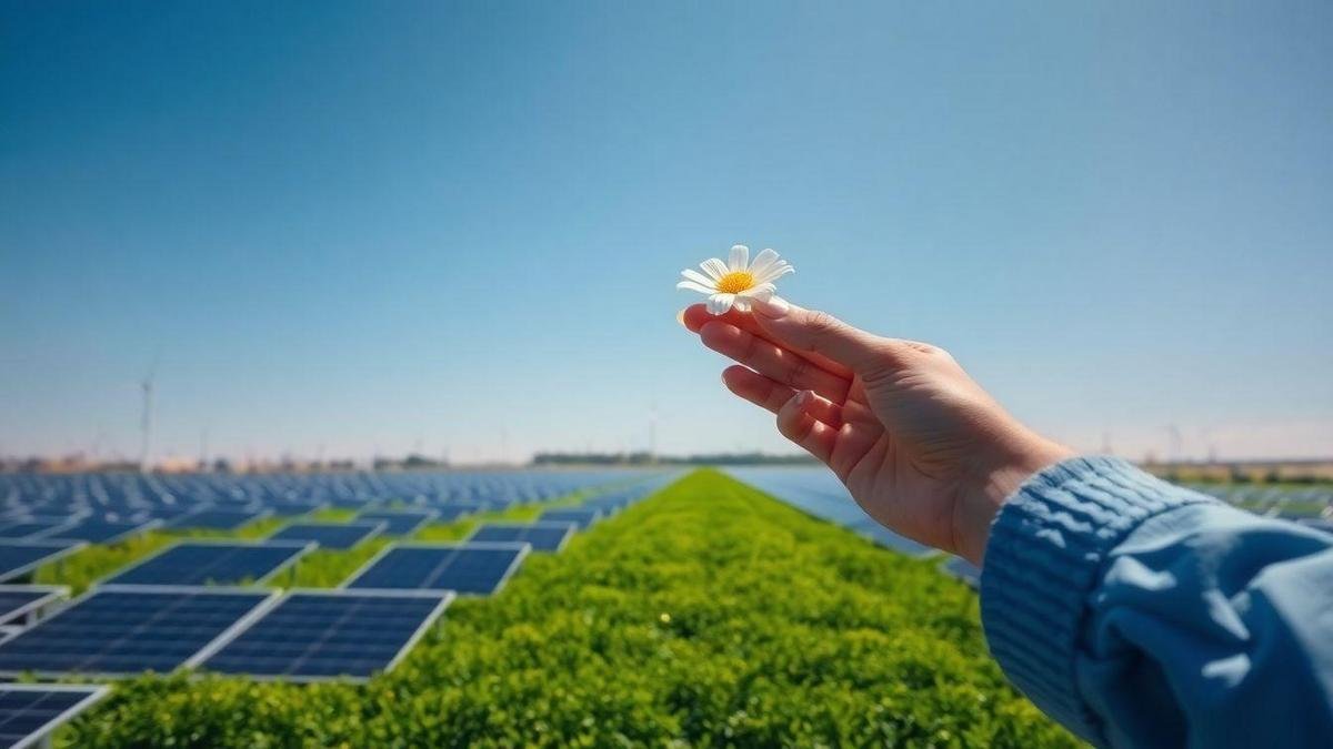 O papel da energia solar na luta contra a mudança climática