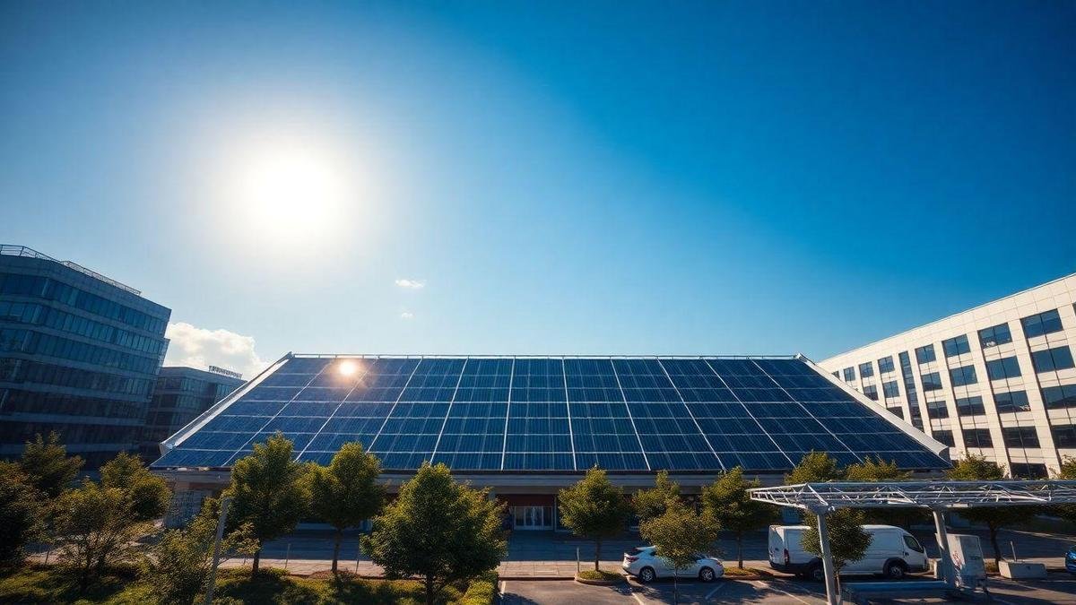 Vantagens Econômicas da Energia Solar Comercial para Empresas de Grande Porte