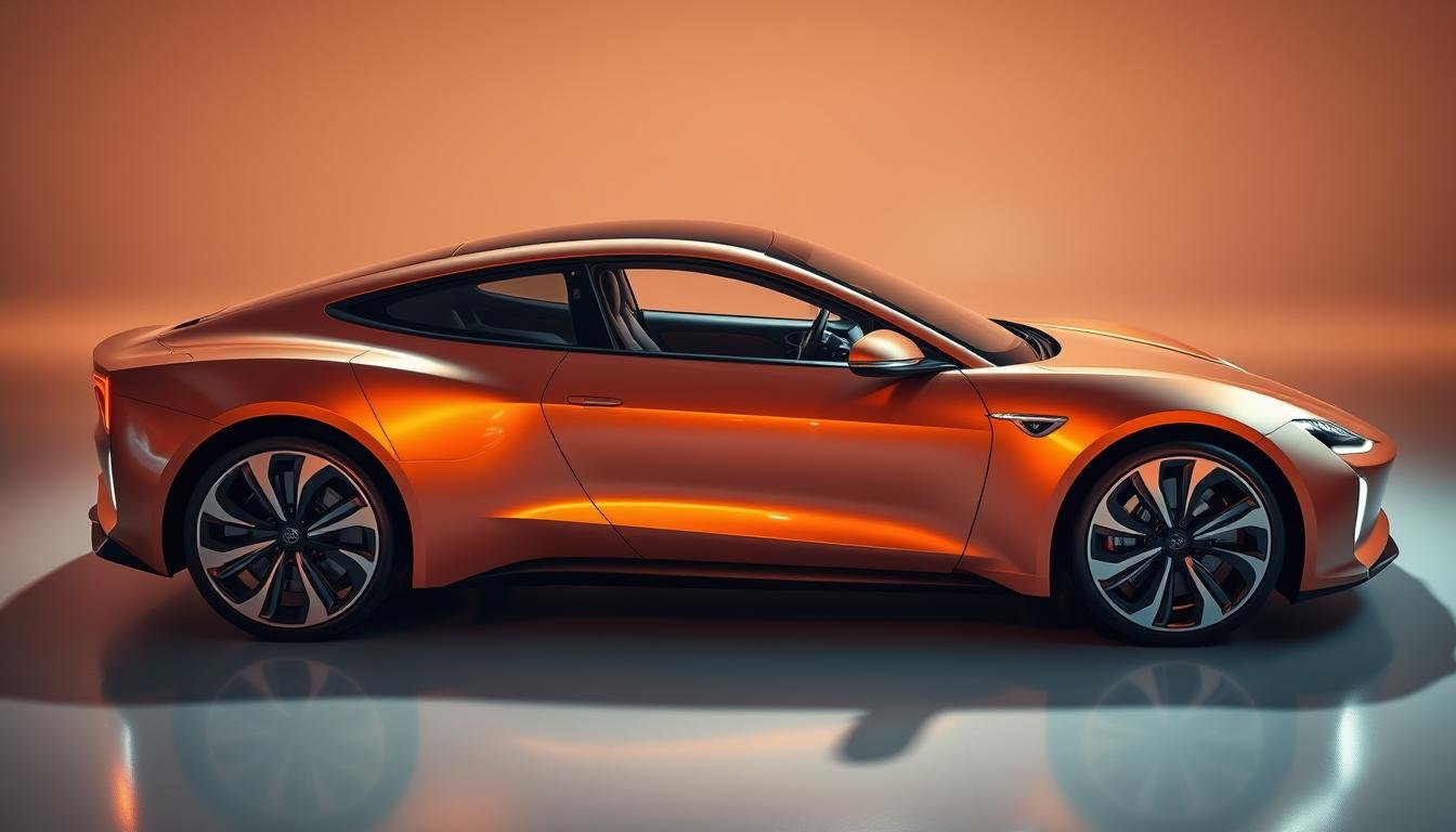 carro eletrico de luxo